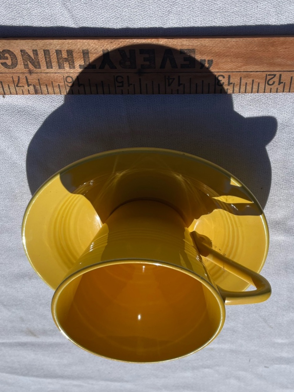 Vintage Harlequin Cup & Saucer